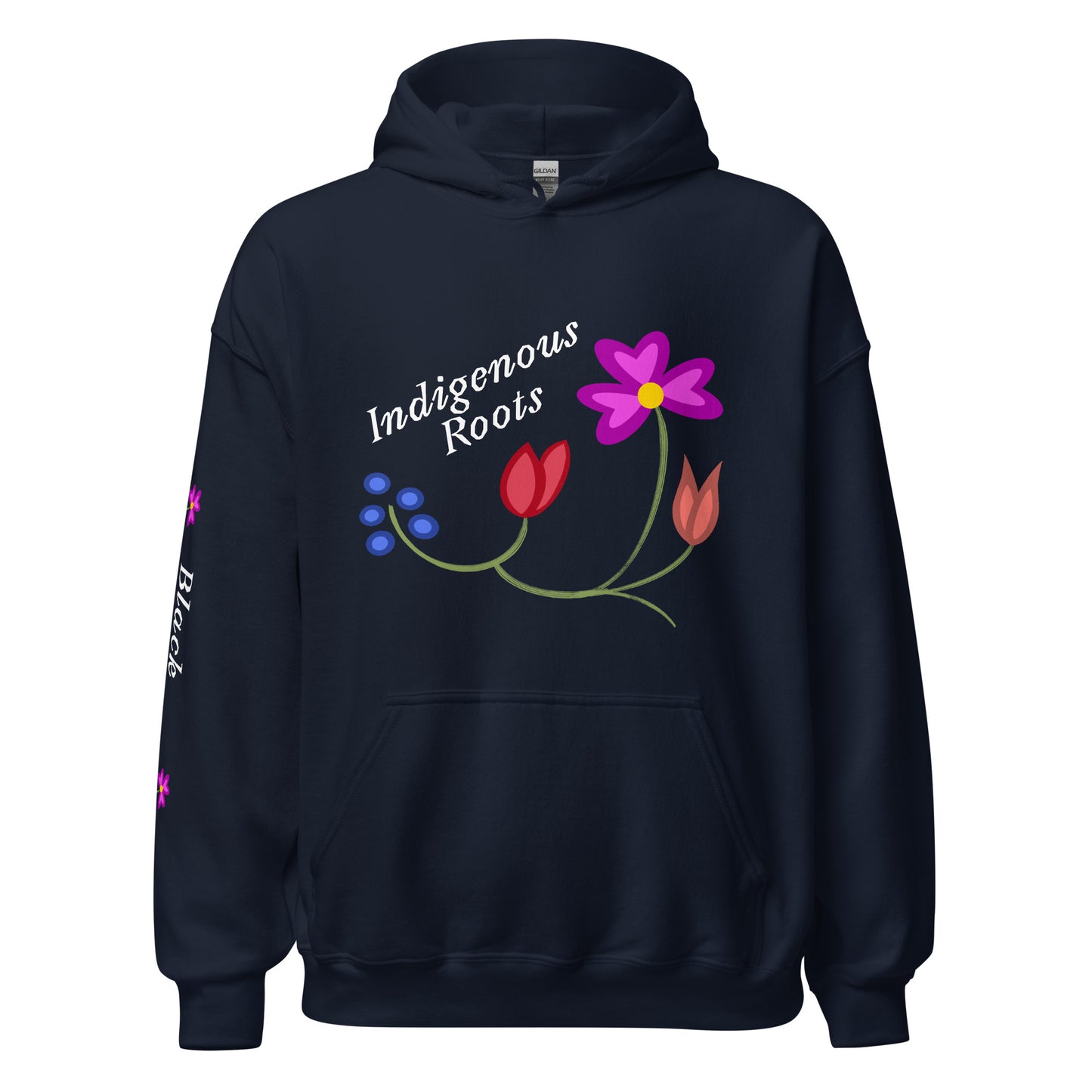 Roots Floral Unisex Hoodie