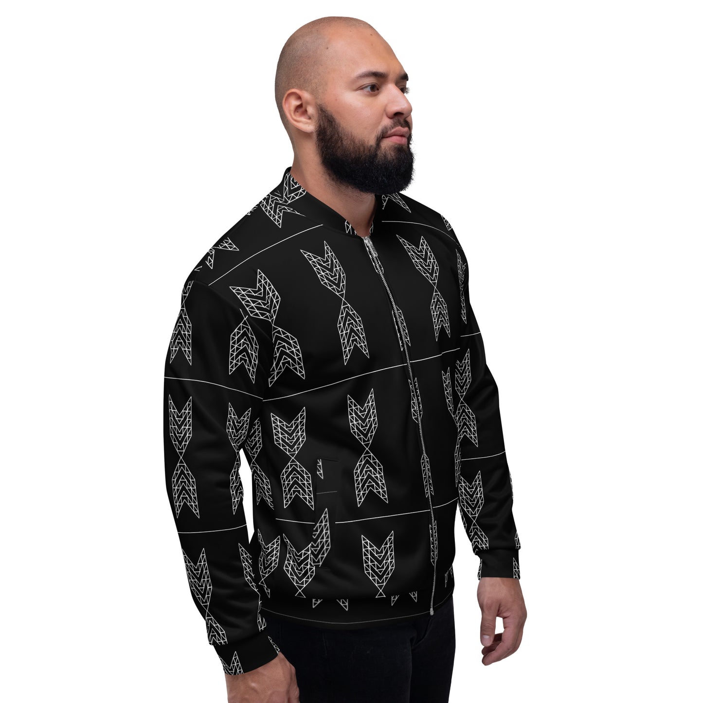 Logo Unisex Bomber Jacket