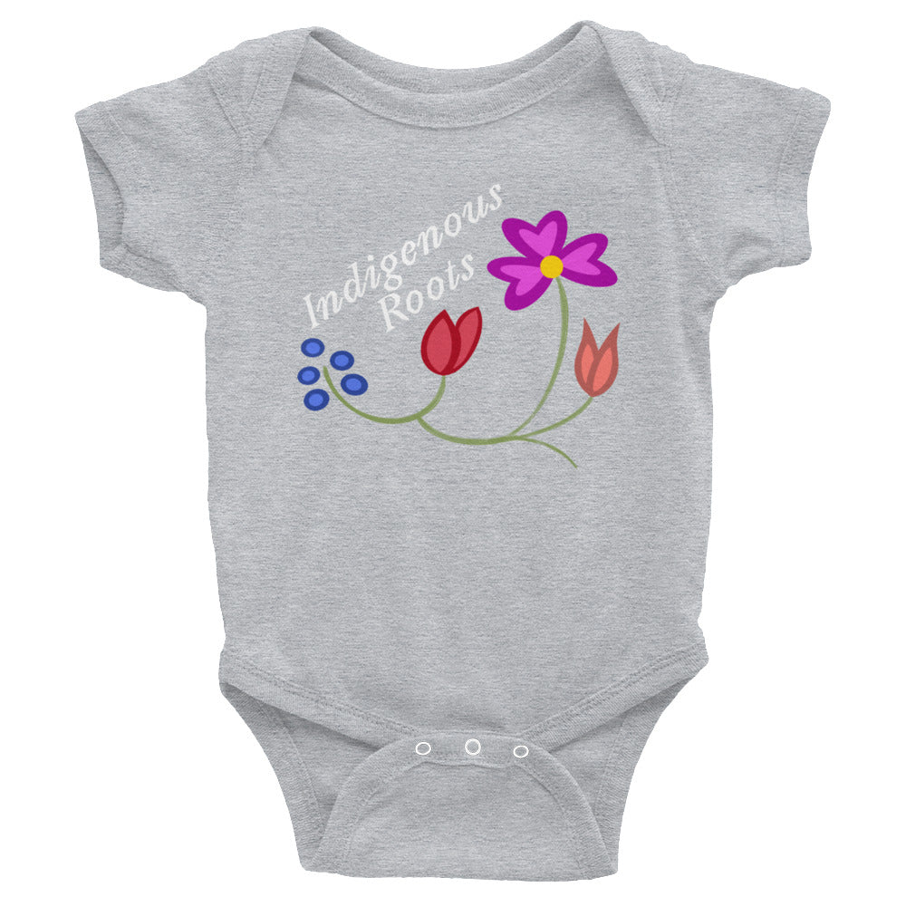 Roots Floral Infant Bodysuit