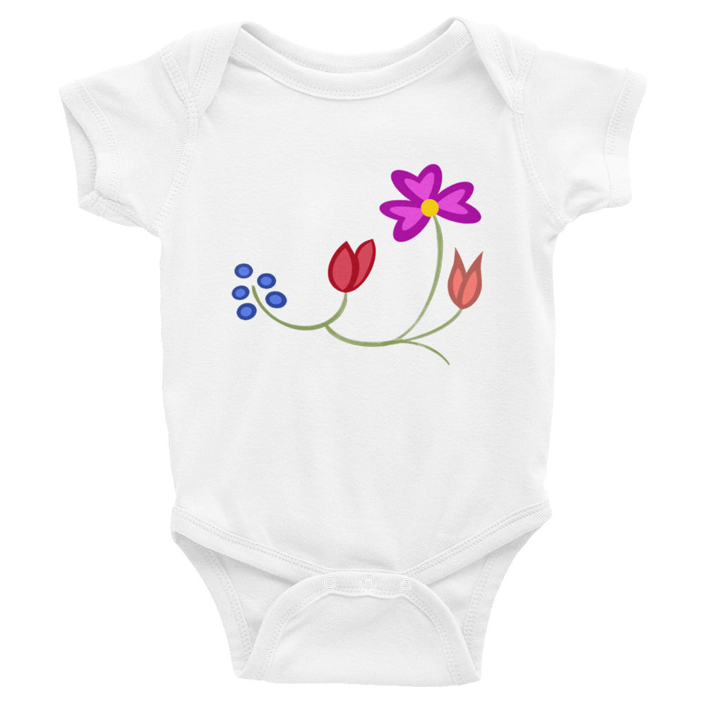 Roots Floral Infant Bodysuit