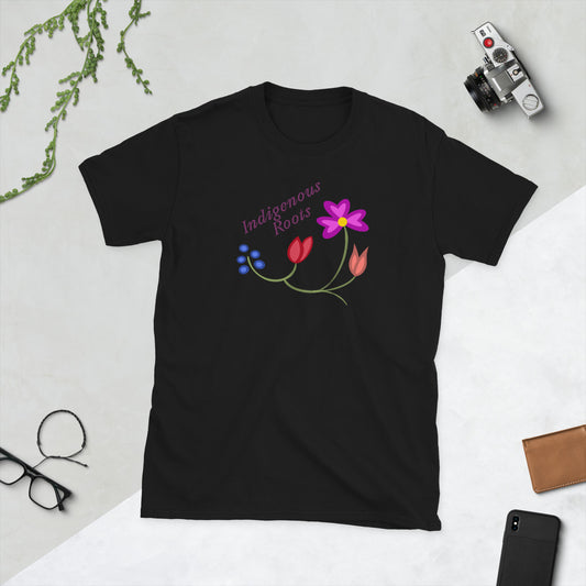 Roots Floral Short-Sleeve Unisex T-Shirt