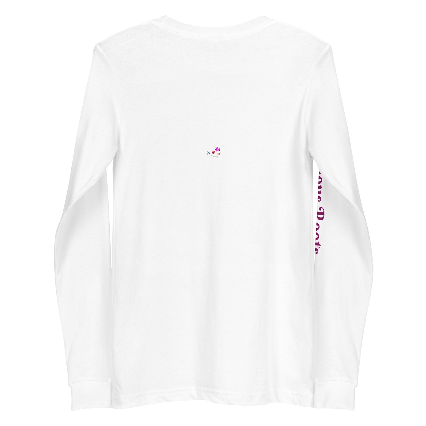 Roots Floral Unisex Long Sleeve Tee